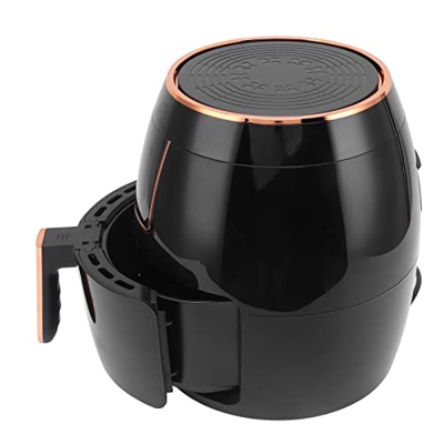 Shanrya Freidora de Aire para Alimentos, Enchufe Europeo Saludable, freidora eléctrica de 5,5 l y 220 V, Control de Temperatura preciso para cocinar P