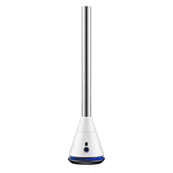 QCLUEU Ventilador Sin Hojas, Ventilador Eléctrico De Cabeza Móvil Vertical para El Hogar 9+2 Velocidades Velocidad del Viento Ventilador De Torre De S en oferta
