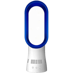 YUXN Enfriador De Ventilador Sin Aspas, Ventilador Oscilante con Control Remoto Torre Oscilante De 90° Purificación De Aire Ventilador De Torre Blue precio
