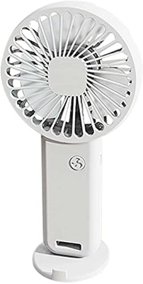 JHKG Ventilador de Mano porttil,Mini Ventilador de Mano con batera Recargable USB,3 velocidades Ajustables,para Viajes al Aire Libre o Interior de Ofi