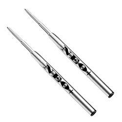 NEO+ Recambios de bolígrafo compatibles con bolígrafos Montblanc. Recargas de tinta negra con punta de 1 mm compatible con Montblanc Biros – 2 recambi en oferta