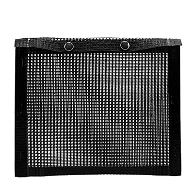 Tomantery Bolsas de Malla para Parrilla, Bolsa de Red para Barbacoa Profesional Fácil de Limpiar Duradera con Botón a Presión para Pánico para Barbaco