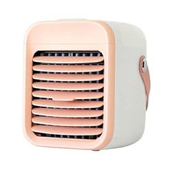 Aire acondicionado portátil con USB, enfriadores evaporativos 3 en 1, ventilador de escritorio nocturno LED para oficina, hogar, viajes en oferta