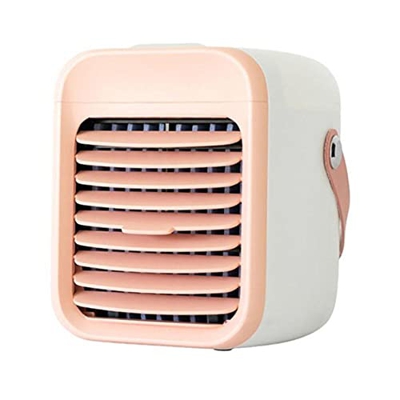 Aire acondicionado portátil con USB, enfriadores evaporativos 3 en 1, ventilador de escritorio nocturno LED para oficina, hogar, viajes