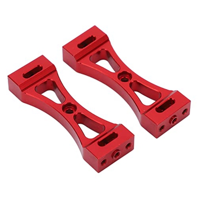 RC Metal Beam, RC Beam Aluminio Confiable Alta Precisión Alta Resistencia Peso Ligero Estable para Camión Modelo WPL(rojo)
