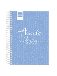 Finocam - Agenda 2022 2023 Cool 1 Día Página Septiembre 2022 - Junio 2023 (curso lectivo) + Julio y Agosto resumidos Azul Español precio