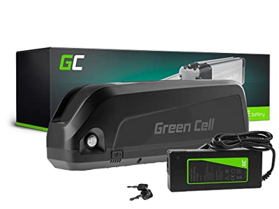 Green Cell® Batería para Bicicleta Electrica 48V 18Ah de Iones de Litio Li-Ion 864Wh Recargable al Motor 250W 350W 500W BMS E-Bike Batería de Bortaequ