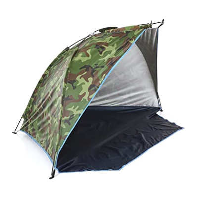 WEEDKEYCAT 2 Personas Campa de Campamento Tienda de Carpa al Aire Libre Anti UVA TENTAS DE BEACHE Sol Shade Town Shade Fit for Fishing Picnic Park