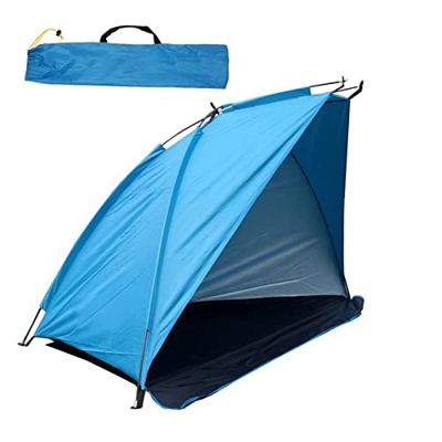 WEEDKEYCAT 2 Personas Campa de Campamento Tienda de Carpa al Aire Libre Anti UVA TENTAS DE BEACHE Sol Shade Town Shade Fit for Fishing Picnic Park