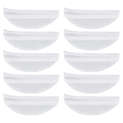 Jeanoko Trapo de Trapeador, Paño de Trapeador Fácil de Secar Colorfast 10 Piezas para Robot de Barrido para Limpieza características