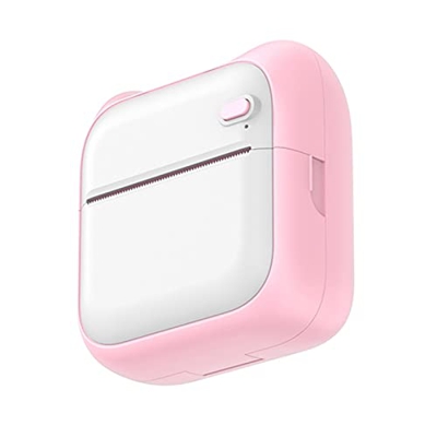 Orogoo Impresora térmica de bolsillo BT. Miniimpresora de bolsillo con papel de impresión para notas diarias, fotos de recordatorios.