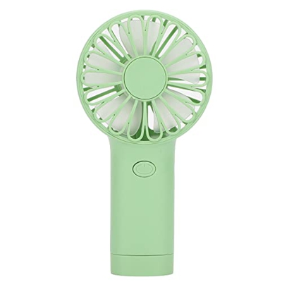 Pequeño ventilador, ventilador de mano eficiente USB recargable portátil ligero para viajes para oficina