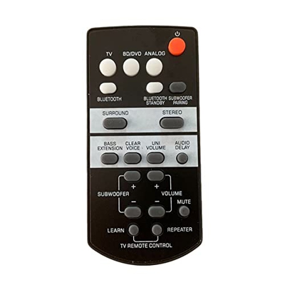 LMEIL Control Remoto reemplazar Ajuste for FSR73 ZP80760 SRT-700 YAS-105 ATS-1050 YAS-203BL Sistema de Audio de Barra de Sonido de la Barra de Sonido 
