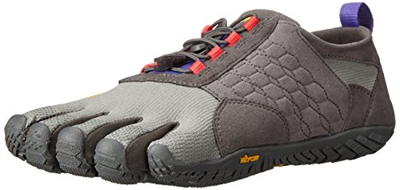 Vibram Five Fingers Trek Ascent, Zapatillas de Deporte Exterior Mujer, Gris (Grey/black), 38