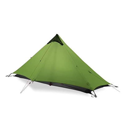 WEEDKEYCAT Nueva versión 230 cm Engranaje Lanshan 1 Ultralight Camping 3/4 Temporada 15d Silnylon Centles sin Barra