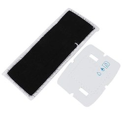 Tomantery Limpiador de Robot Paño de Mopa, Lavable Eficiente 2 Uds. Limpiador de Robot Reutilizable Almohadillas para Fregar Fibra Conveniente para Je en oferta