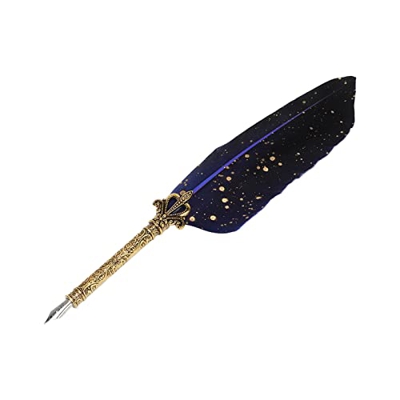 Gaeirt Pluma, Pluma Pluma Estilo Vintage Múltiples Puntas de Reemplazo Suavizado Escritura Estilo Exquisito para la Escuela para el Hogar para la Ofic
