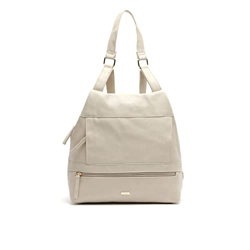 MISAKO Mochila Suli Antirrobo | Mochila para Mujer, Diseño Práctico, Tiras Regulables, Color Piedra, 11x28x30 cm en oferta