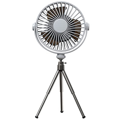 SFFZY Mesa de piso de control remoto enfriador de aire mini ventilador de techo portátil 360 ° Rotación de viento de 3 velocidades Inalámbrica for luz