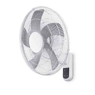 Decorspace - Ventilador de pared "Wall" 3 velocidades, pala de Ø 45 cm altura con mando a distancia