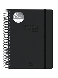 Finocam - Agenda 2022 2023 Ikon 16 meses 1 Día Página Septiembre 2022 - Diciembre 2023 (16 meses) Negro Internacional precio