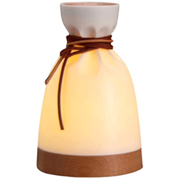 Habiba Humidificador Difusor ultrasónico de Aceite Esencial Mudo, purificador de Aire para Dormir, humidificador de 140 ml, atmósfera de luz Nocturna, en oferta