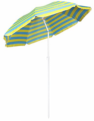 Capture Outdoor, sombrilla de playa, jardín Horizon XP-18", 160 cm, UV30+, reclinable, con bolsa de transporte, etc