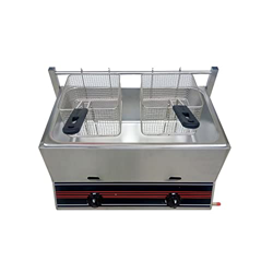 Tightstore Freidora Profunda con Cesta, freidora fácil de Limpiar, freidora de Patatas Fritas, freidora a Gas con Cesta Desmontable, freidoras para el precio