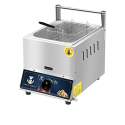 Tightstore Freidora a Gas Freidora, Freidora con Cesta, Freidora de Chips, Freidora Fácil de Limpiar, para Cocinar Una Variedad de Delicias Fritas características