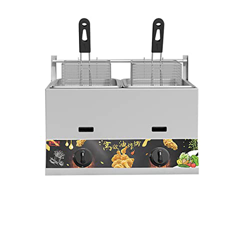 Tightstore Freidora de Aceite de Gran Capacidad, Freidora de Patatas Fritas, Freidora de Acero Inoxidable, Freidoras con Cesta, Freidoras para Uso Dom características