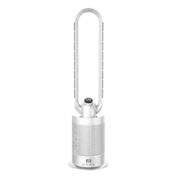 QCLUEU Calentador De Espacio De 37 Pulgadas, Ventilador De Torre Sin Aspas con Aire Caliente Remoto 3 + Aire Frío Ventilador De Escritorio De 9 Engran en oferta