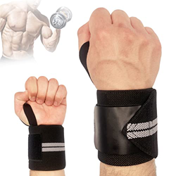 Muñequeras Gym - Muñequeras Crossfit - Muñequera Ajustable - Soporte para Pesas en oferta