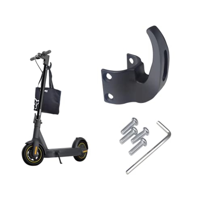 Ganchos para Ninebot Max G30 Scooter Eléctrico, Accesorios para Ninebot Max G30 Series (Negro)