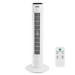 Ventilador Maurer Torre 73 cm 3 Velocidades. Funcion Oscilante. Con Temporizador y Mando a Distancia. precio