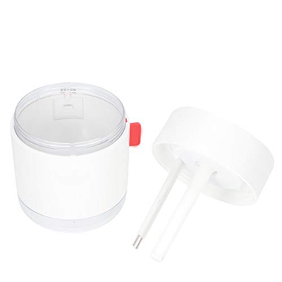 Tomantery Humidificador de Aire con Iluminación Suave, Humidificador de Aire de Escritorio, Humidificador para el Hogar, Portátil, 500mL, Gran Capacid