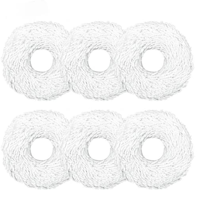 DAZZLEEX Desechables Robot de barrido Accesorios de reemplazo lavable fregona para Drea-me W10 Pro Aspirador Accesorios