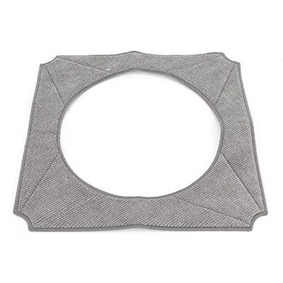 Tomantery Pieza de Robot de Limpieza de Ventanas, Fibra Lavable de Trapeador de Ventana de Alta Resistencia 26.6x26.7cm/10.47x10.51in para W950