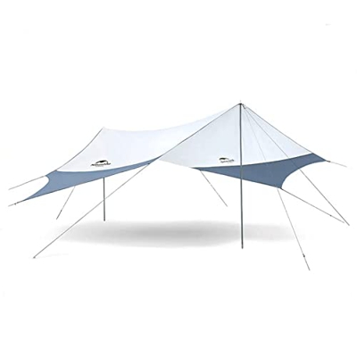 Habiba Tienda Tienda de campaña Impermeable, toldo portátil Ligero de Moda, Montaje fácil Multiusos y Tienda de Playa Duradera para mochileros Fiesta