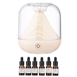 Daoco Humidificador De Escritorio,Humidificador Mini lámpara de Ambiente USB de Escritorio 700ml humidificador de Gran Capacidad para el hogar purific características