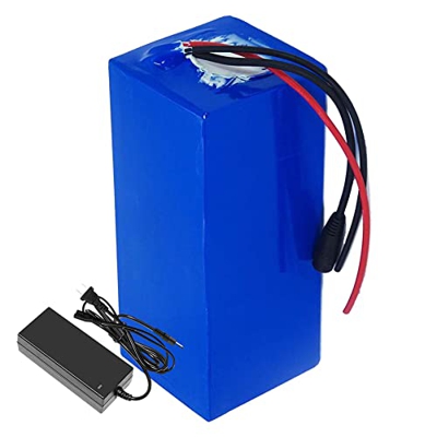 IVIWCLOP Batería Bicicleta Eléctrica De 48V 9Ah 13S3P Paquete Batería Iones Litio con Cargador Apto para Bicicleta De Montaña De 200W-700W Scooters El