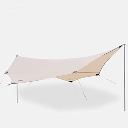 Habiba Tienda Toldo Plegable, Cubierta de Tienda portátil, Tienda de campaña Impermeable Multiusos, sombrilla de Viaje al Aire Libre, refugios de Lluv en oferta