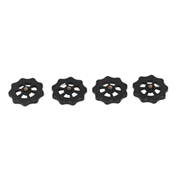 Tuerca de torsión de la mano de la impresora 3D, operación fácil de nivelar 52m m diámetro 4pcs instalación simple durable para actualizar en oferta