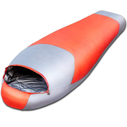 n/a Abajo Saco de Dormir, Ligero Hombres y Mujeres de la Momia Bolsas, diseñadas for el Verano con Mochila (Color : Orange) en oferta