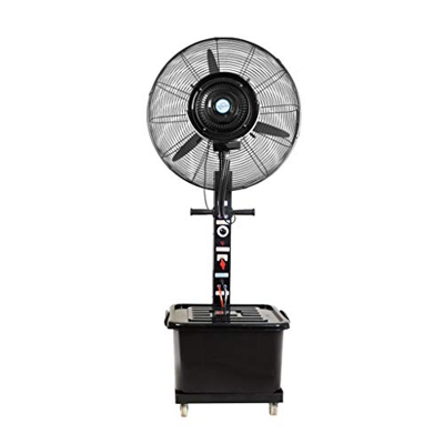 YDoo Ventilador de refrigeración de Verano para el hogar con Pedestal Grande de 42 l, Ventiladores de refrigeración de Verano para el hogar con pulver