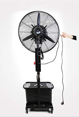 YDoo Ventiladores de refrigeración de Verano domésticos industriales Cooling Big | Ventilador de refrigeración de Verano para el hogar de Pedestal | 3
