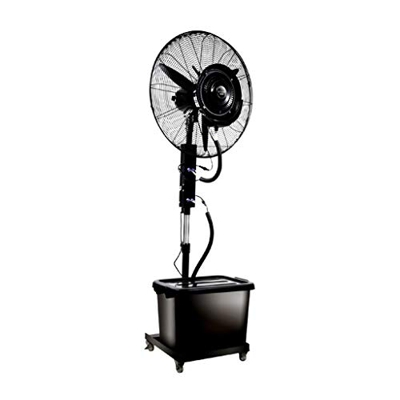 YDoo Ventilador de enfriamiento de Verano para el hogar con nebulización al Aire Libre Ventilador de enfriamiento de Verano para el hogar con Pedestal