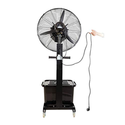 YDoo Ventilador de refrigeración de Verano para el hogar con Niebla Interior y Exterior Comercial de Alta Velocidad Negro Industrial Cool, Libre de im características
