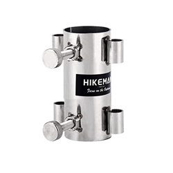 Pomrone Soporte Barra Toldo Tubo Fijo,Soporte de Barra de Tienda de Metal - Fijador a Prueba de Viento para sombrillas de Playa, sombrillas de Pesca,  precio