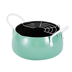 Freidora de acero inoxidable Cacerola pequeña Olla para leche Olla para freír Cocina Tempura Freidora Utensilios de cocina Sartén antiadherente para m características