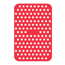 HIMS Freidora de aire reutilizable alineó la estera suave del silicón de la categoría alimenticia de la estera precio